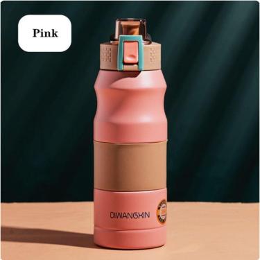 Imagem de Garrafa Térmica em Aço Inoxidável com Bico e Trava 500ML