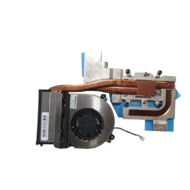 Imagem de Ventoinha e dissipador de calor para GPU de laptop para 6-31-N96K2-KA1 DFS601305FQ0T-MNPK DFS601305FQ0T MNPK 4 pinos DC 5V 0,5A Novo