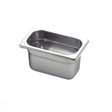 Imagem de Cuba Tramontina Gn 1-9 Em Aço Inox Sem Alças Profundidade 100 Mm - Aço 201 Tramontina