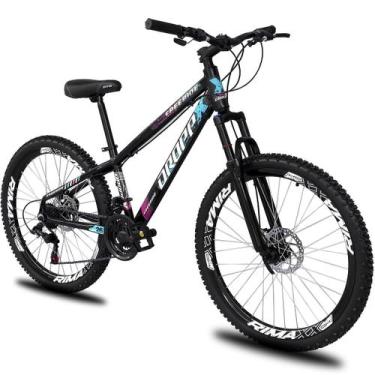 Imagem de Bicicleta aro 26 Dropp Freeride grau Alumínio 21 Marchas Freios a disc