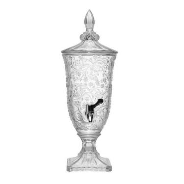 Imagem de Suqueira com Pé e Tampa Daisy 2 L Cristal Wolff