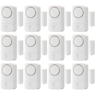 Imagem de Ranisny Alarme De Porta E Janela, Alarmes 120 Db Para Segurança Infantil, Pacote Com 12 Piscina, Residencial Idosos