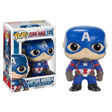 Imagem de Captain America 125 - Marvel Civil War - Funko Pop