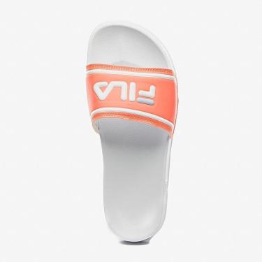 Imagem de Chinelo Fila Drifter Stripes Laranja Feminino-Feminino