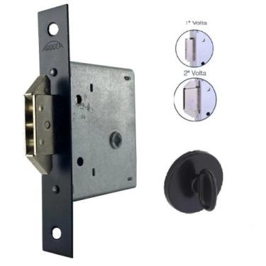 Imagem de Fechadura Arouca 5006 Banheiro Porta de correr Roseta Redonda