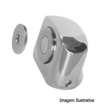 Imagem de Prendedor Trava Porta Magnético Maxi 118 Cromado - comfort Door