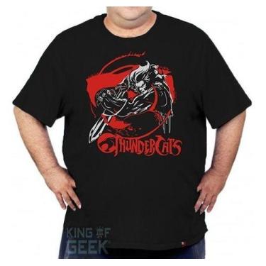 Imagem de Camiseta Plus Size Lion Thundercats Olho De Thundera Desenho - KING OF