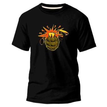 Imagem de Camiseta Básica Algodão Premium Estampa Digital CS Go 2 HE + - Pavesi,