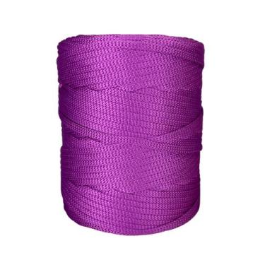 Imagem de Fio Náutico Malhafio 5mm 500g 100% Poliéster Variadas Cores, Roxo