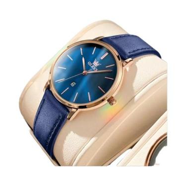 Imagem de Relógio De Pulso Feminino À Prova d'Água OLEVS 5869 Com Pulseira De Ma