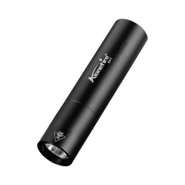 Imagem de Lanterna Mini Recarregável Brilhante Com Luz USB Para Caminhadas Ao Ar