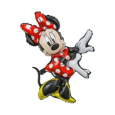 Imagem de Balões De Folha Da Minnie Para Decoração De Festa De Aniversário Infan