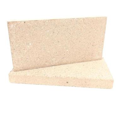 Imagem de 2 Tijolo Refratário Plaqueta Churrasqueira 23x11,4x2,5cm - GABRIELA RE