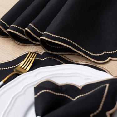 Imagem de Kit Jogo Americano Realeza Pçs Souplats Mesa De 6 Lugares Mesa Posta G