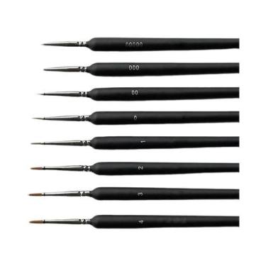 Imagem de Pincéis De Pintura Artística Extra Finos E Macios Para Gouache, Aquare