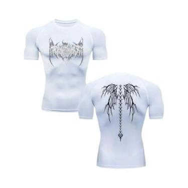 Imagem de Camiseta Masculina Y2K De Compressão De Secagem Rápida Com Manga Curta