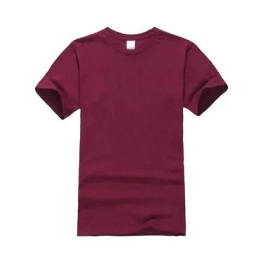 Imagem de Camisetas De Algodão Masculinas Para O Verão, Casual, Corte Solto, Man