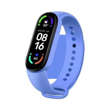 Imagem de Pulseira De Silicone Para Xiaomi Mi Band 4 5 6 7, Pulseira Esportiva M