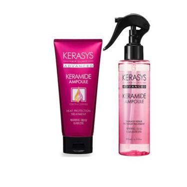 Imagem de Kerasys Keramide Kit (No Wash + Másc . Heat Protection) 200ml