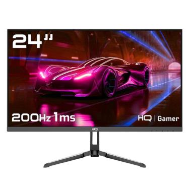 Imagem de Monitor Gamer HQ Ultra 24” IPS 200Hz, 1ms, Full HD, FreeSync, HDMI + DisplayPort, Frameless HQ24IP200