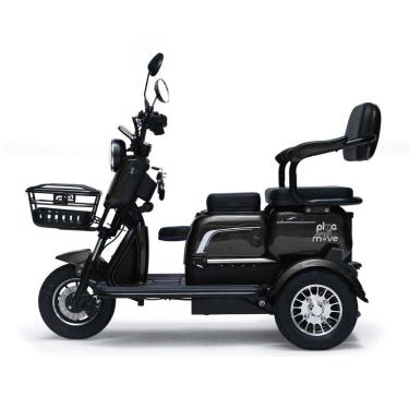 Imagem de Triciclo Elétrico - New Smart PAM 1000w Lithium - Preto - Plug and Move