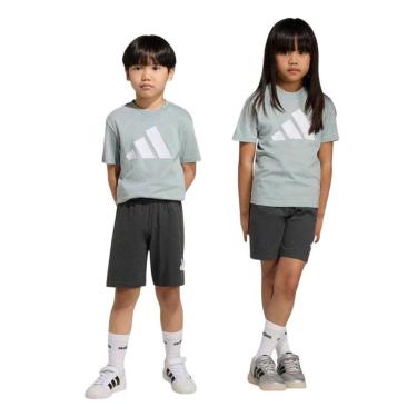 Imagem de Conjunto Adidas Big Logo Infantil - Verde 5-6-Unissex