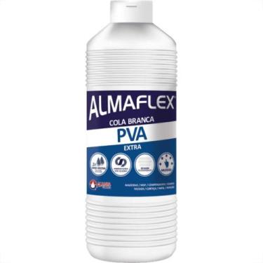 Imagem de Cola Branca Extra Almaflex 1000G - ALMATA, Branco