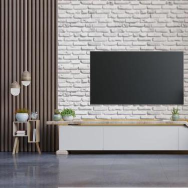 Imagem de Papel de Parede Adesivo Autocolante Decorativo Tijolinho Acizentado co