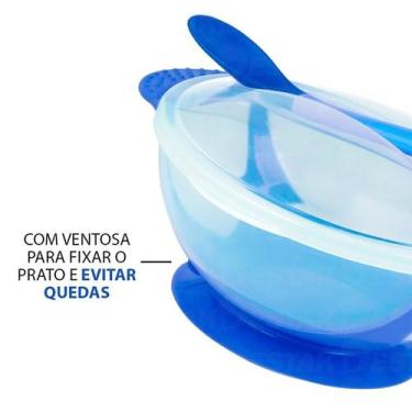 Imagem de Porta Papinha Cs-12A Western Cor: Azul - Meu Conforto LL