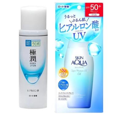 Imagem de Kit Protetor Moisture Gel Fps50 + Hada Labo Gokujyun Lotion