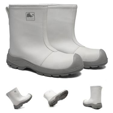 Imagem de Bota De Segurança Composite Microfibra Botina Eletricista Bracol, Bran