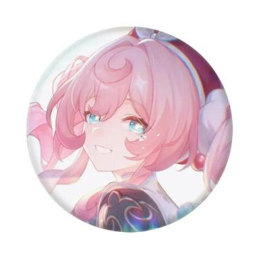 Imagem de Crachá De Cosplay De 58mm Do Jogo Honkai Star Rail: AMPHOREUS, Aglaea,