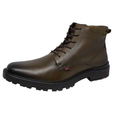 Imagem de Coturno Masculino em Couro Moderno Estilo Atenas Ferracini