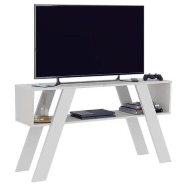 Imagem de Rack Detroit Atualle para Tv Até 55 Polegadas Cor Branco, Branco