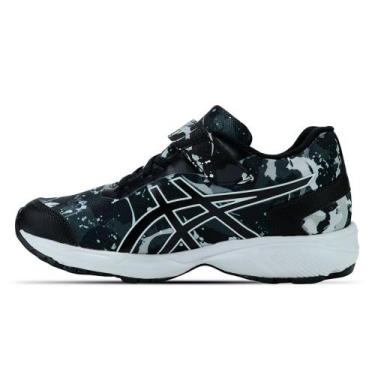 Imagem de Tênis ASICS Fantasy 4 - Infantil - Preto/Branco, 26
