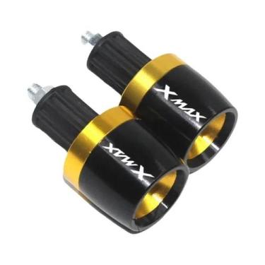 Imagem de Manoplas De Guidão YAMAHA XMAX300 2017-2022 Com Tampa De Extremidade E