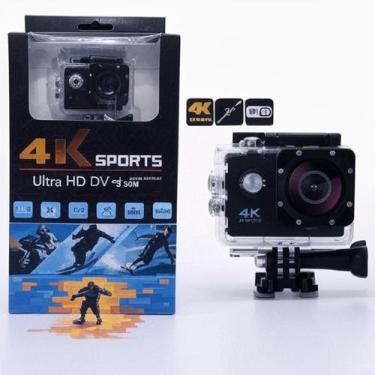 Imagem de Câmera Sport Action Go Ultra 4k Full Hd Pro WiFi a Prova de agua - cam