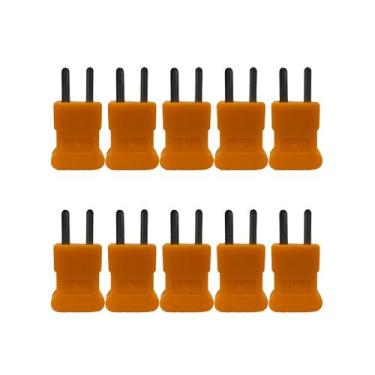 Imagem de Kit 10 Conector Mini Tipo K Macho Adaptador Utilizado Sensor S-01K A S