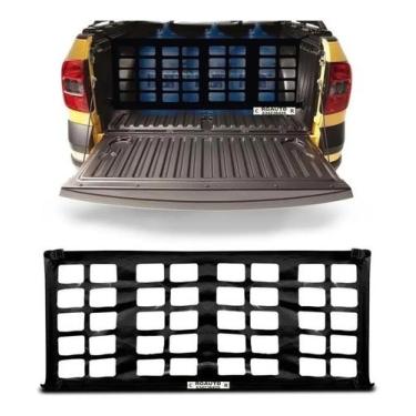 Imagem de Tela Rede Carga Limitadora Pick Up S10 Cabine Dupla 2015 2016 2017 - P