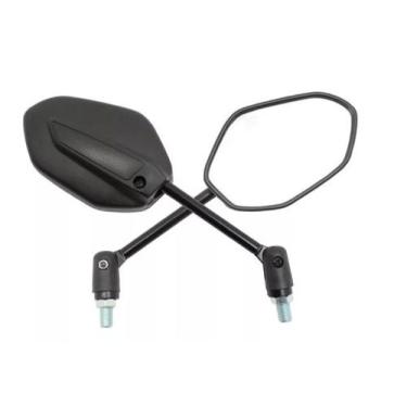 Imagem de Espelho retrovisor renascenca mini articulado para rosca yamaha mod. t