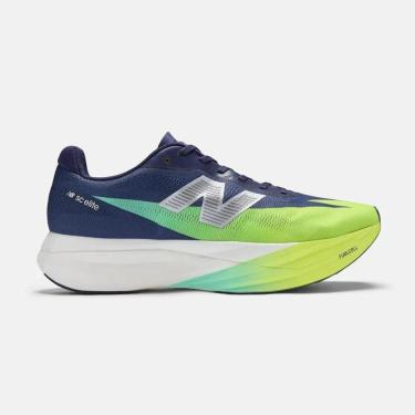 Imagem de Tênis New Balance FuelCell SuperComp Elite v5 Masculino Roxo e Verde-Masculino