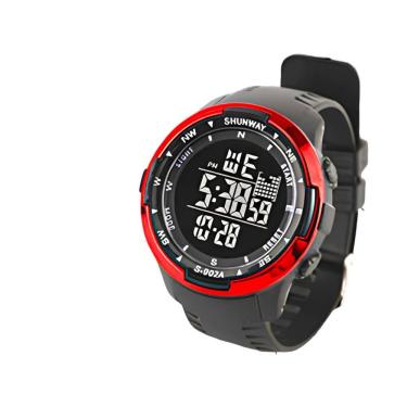 Imagem de Relógio Masculino Tático G-shock Style Shunway S-sports - Tudo Em Caixa