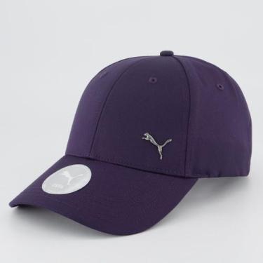 Imagem de Boné Puma ESS Metal Cat Roxo, Único