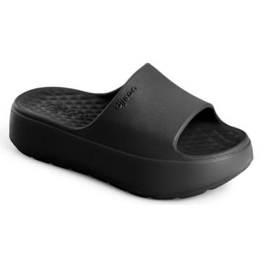 Imagem de Sandalia Chinelo Feminino Nuvem Dijean Sola Alta Leve Esporão Slide, P