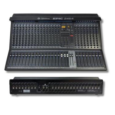 Imagem de Mesa de som Waldman Epic 2464 - 24 Canais / 6 Auxiliares - 8557, Preto