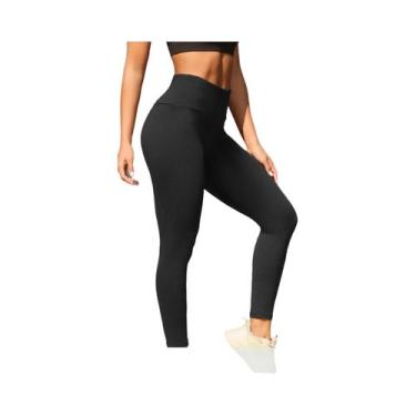 Imagem de Leggings Femininas De Cintura Alta Com Controle De Abdômen, Super Maci