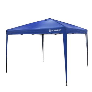 Imagem de Tenda Gazebo Articulado Pratiko 3x3m Azul FPS 60 Guepardo