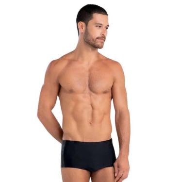 Imagem de Sunga Slim Lisa com Fita na lateral Mash, P, Preto
