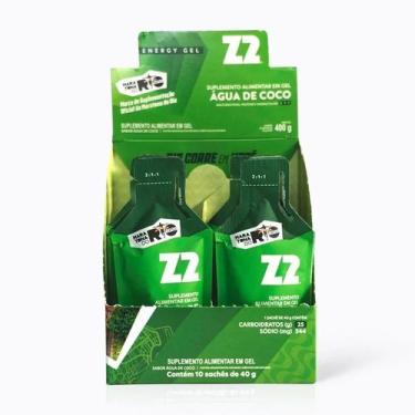 Imagem de Energy Gel Z2 (Display 10 sachês 40g) Água de coco - Z2 Always Chasing