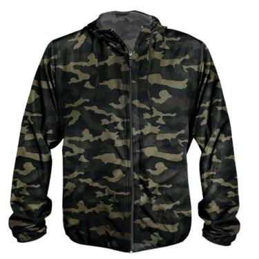 Imagem de Jaqueta Corta Vento Masculino Camuflado WSS Classic - Web Surf Shop - 